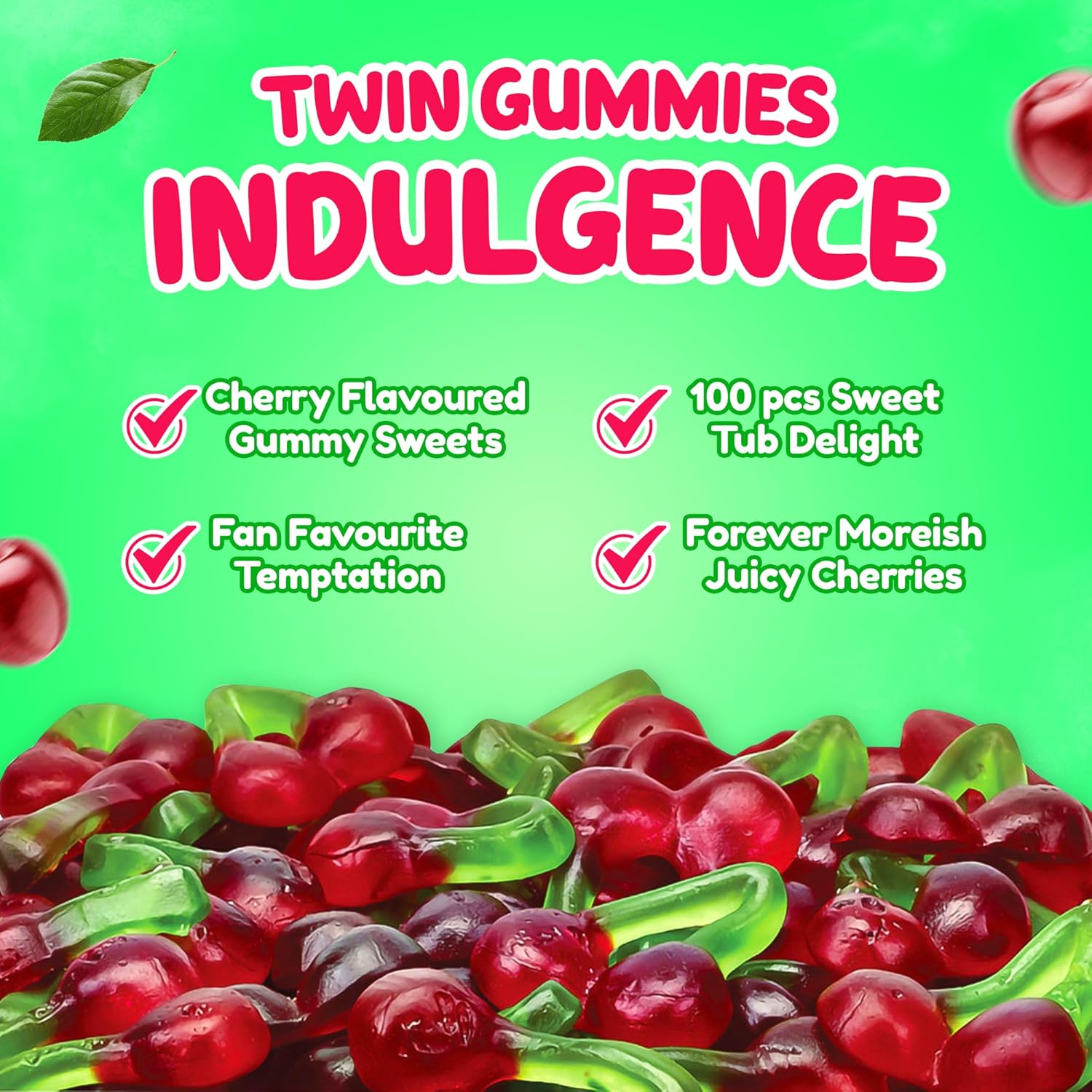 Sweetzone Twin Cherries 800g - Image 2