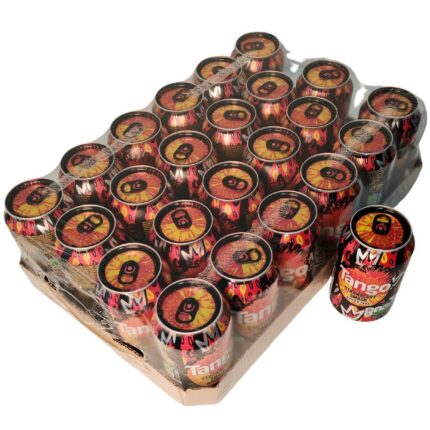 Tango Strawberry Smash Sugar Free Can - Pack of 24 x 330ml - Beverage
