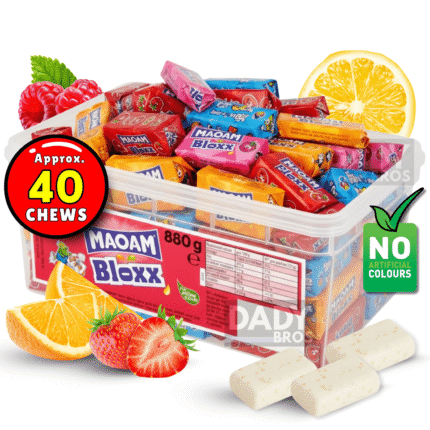 Haribo Maoam Bloxx | 880g Tub of Chewy Fruity Sweets