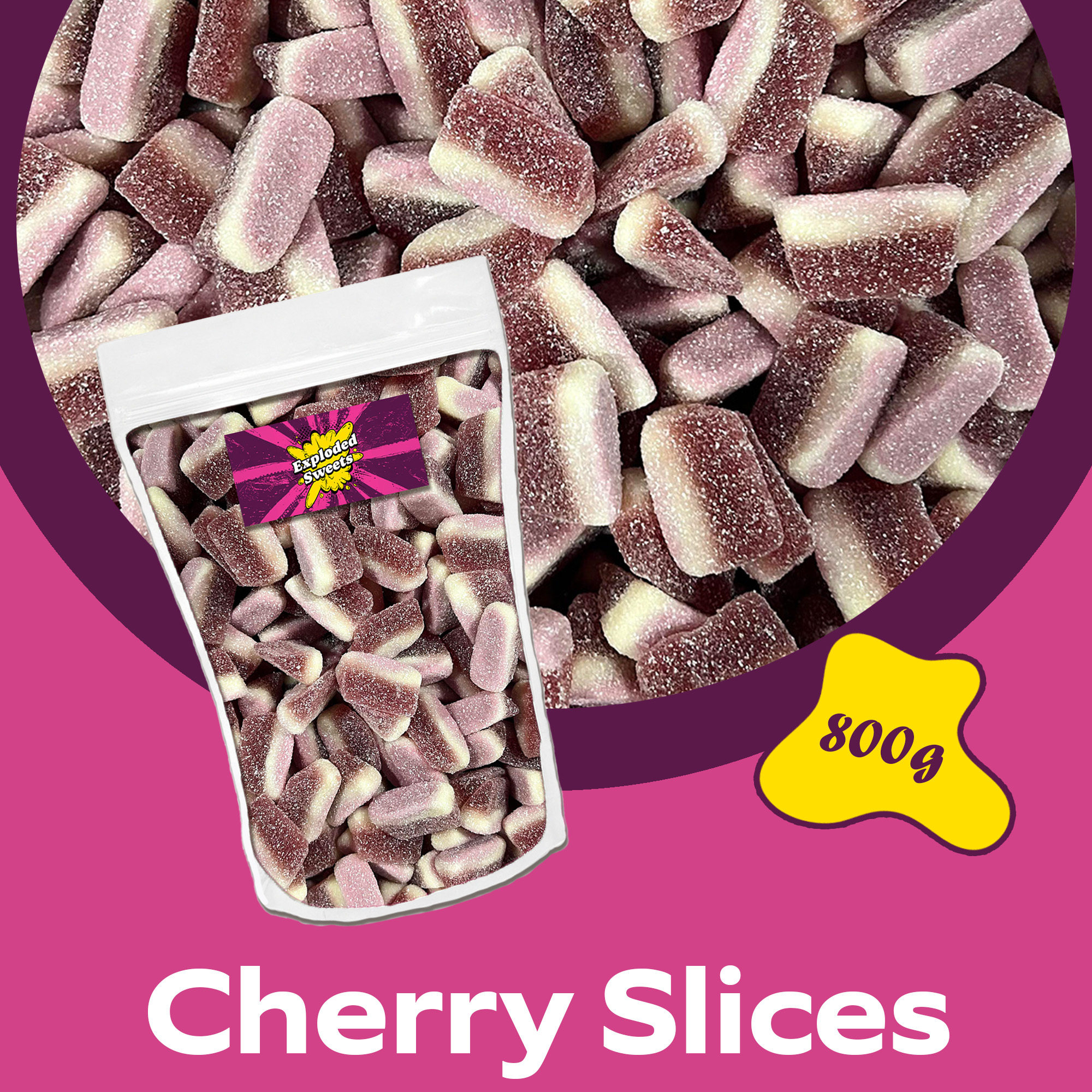 800g Cherry Slices