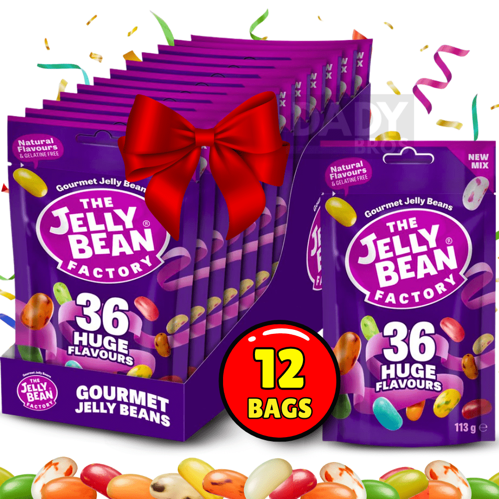 The Jelly Bean Factory 36 Huge Flavours | 12 x 113g