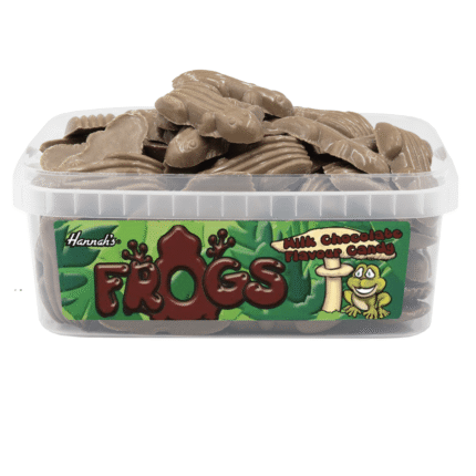 Hannah's - Chocolate Frogs - 600g Tub