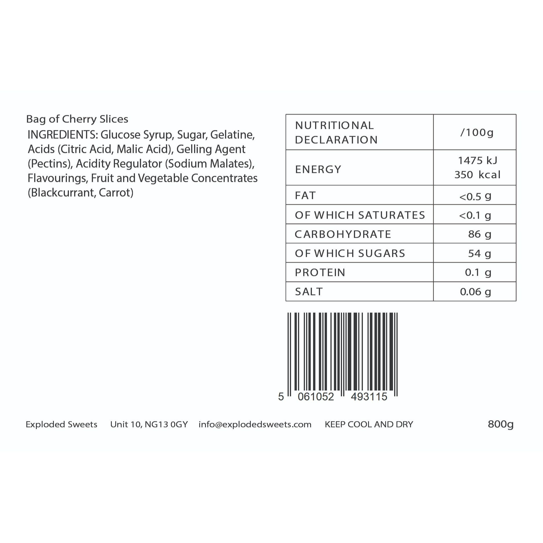 800g Cherry Slices - Image 4