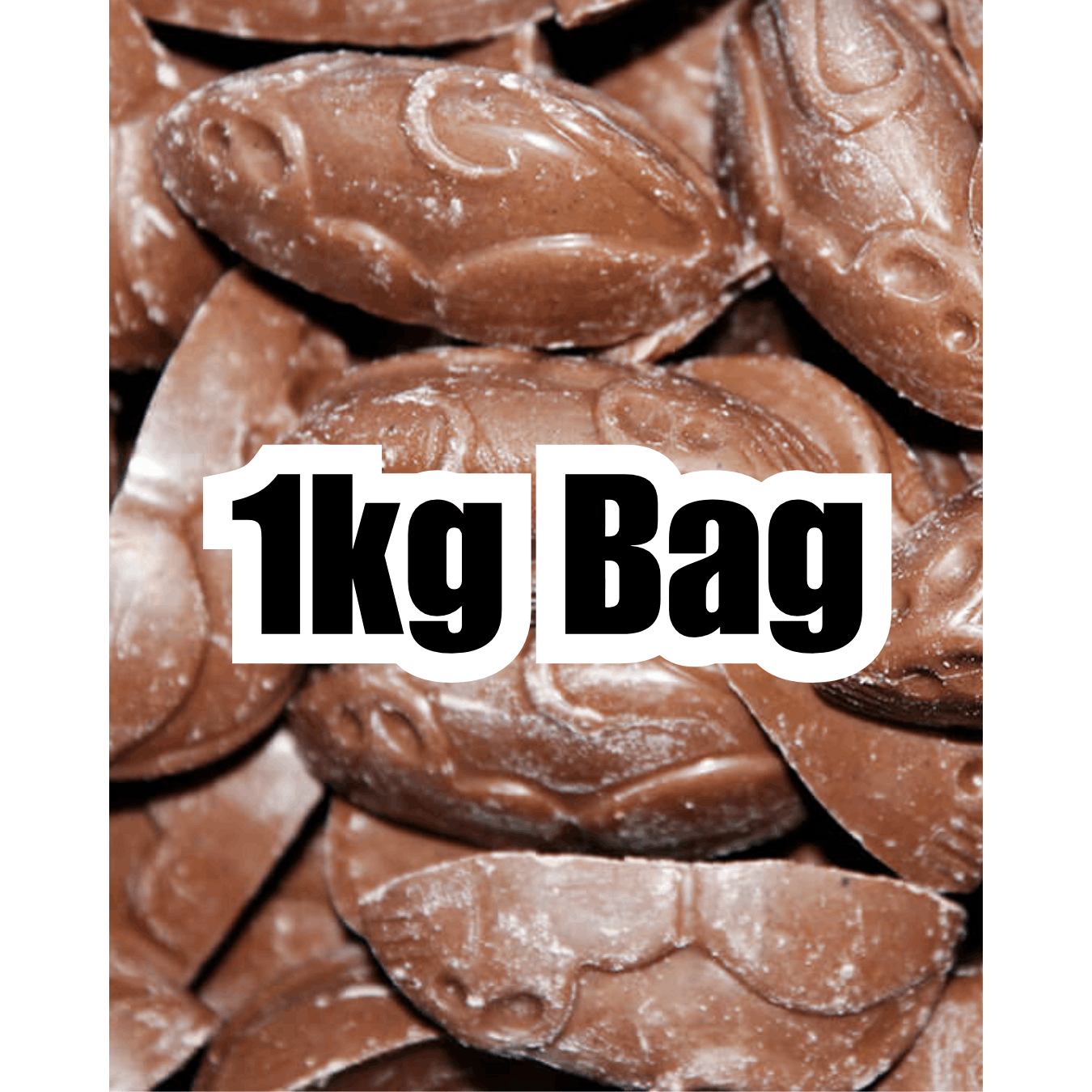 1KG Milk Chocolate Mice – Smooth Creamy Chocolate Sweets | Classic Retro British Candy Bulk Bag - Image 3