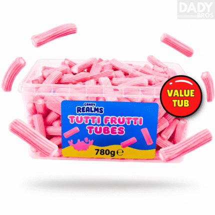 Candy Realms Tutti Frutti Tubes Tub 780g