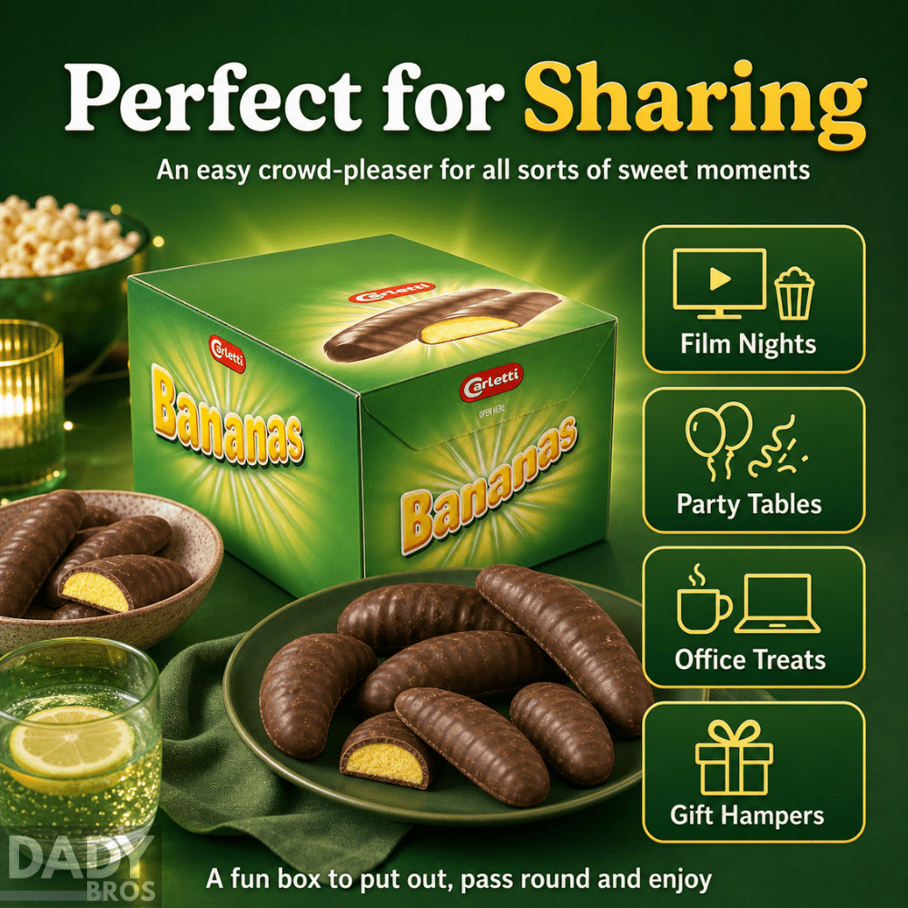 Hannah's Chocolate Foam Bananas 750g Box - Image 5