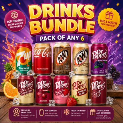 Fanta & Coca-Cola Japan & China Variety Pack – 6 Imported Soft Drinks