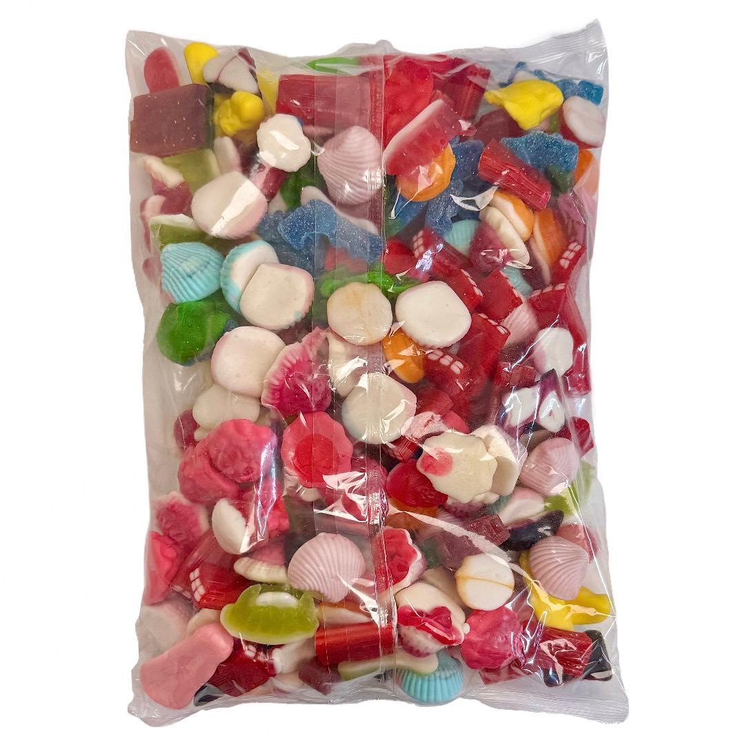Mega Mis-Shaped Jelly & Gummy Sweets – 2kg Bulk Bag - Image 2