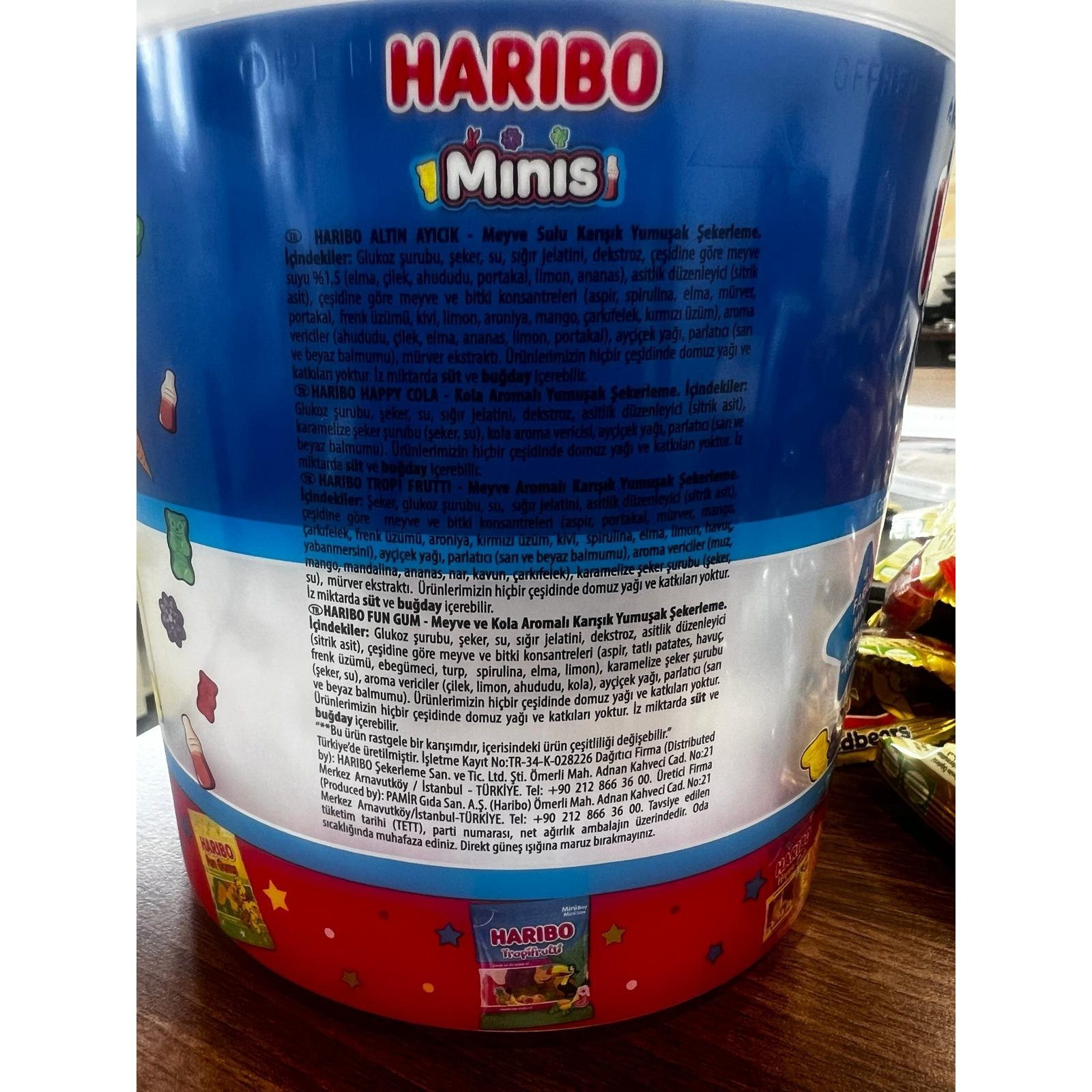 Haribo Halal Mini Jelly Sweets 100 x 10g – Assorted Individually Wrapped Fruit-Flavoured Candy | 1kg Bulk Multipack - Image 3