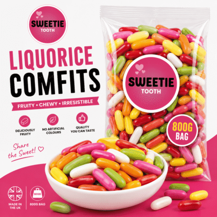 800g Liquorice Comfits