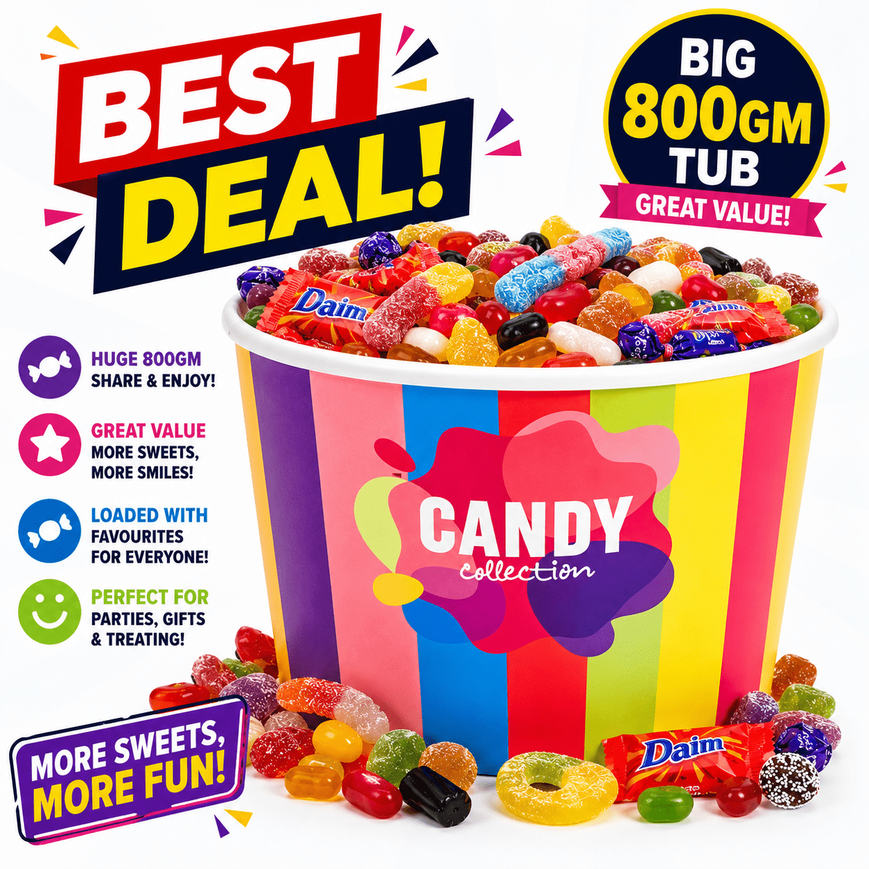 Swedish Candy Collection 800g