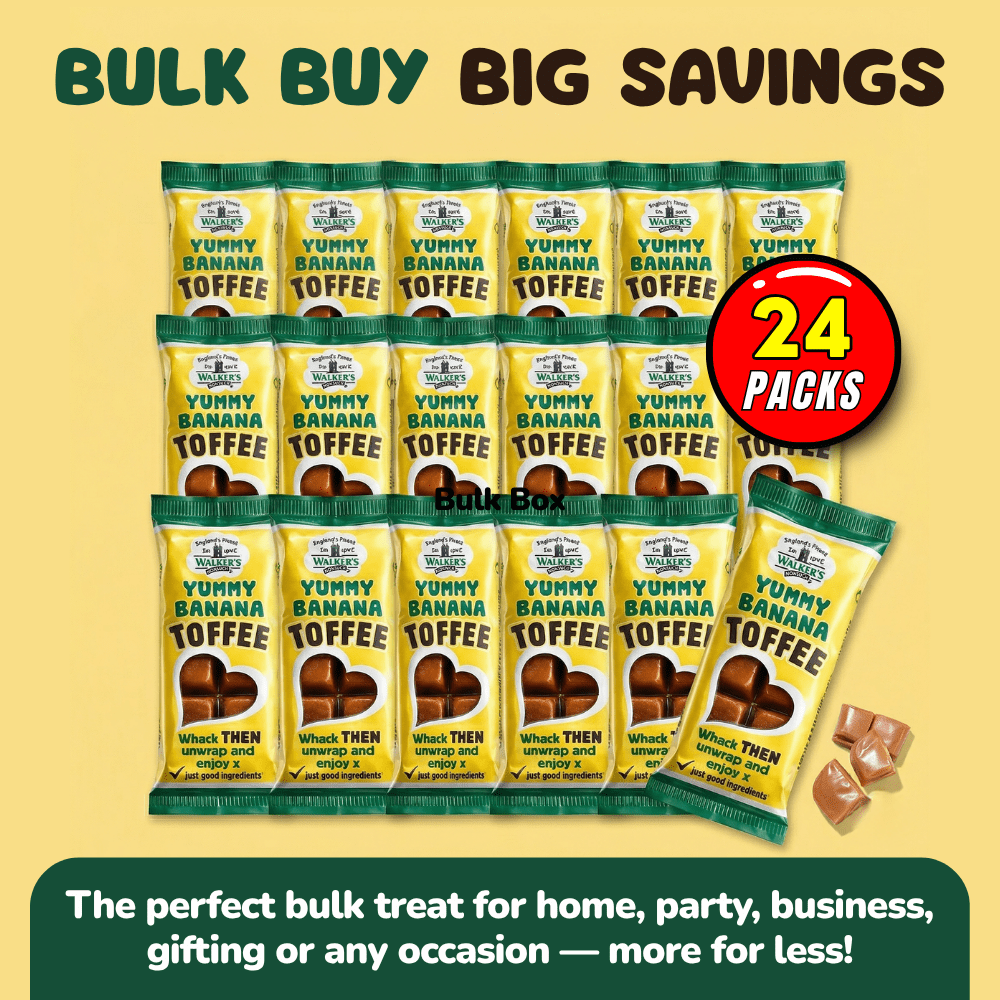Walker's Nonsuch Banana Split Toffee Bars 24 x 50g - Image 6