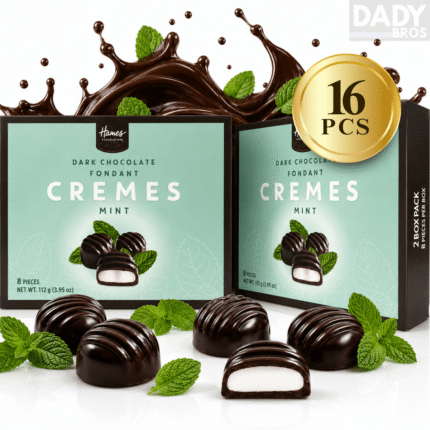 Hames Vegan Dark Chocolate Mint Cremes 2 x 88g