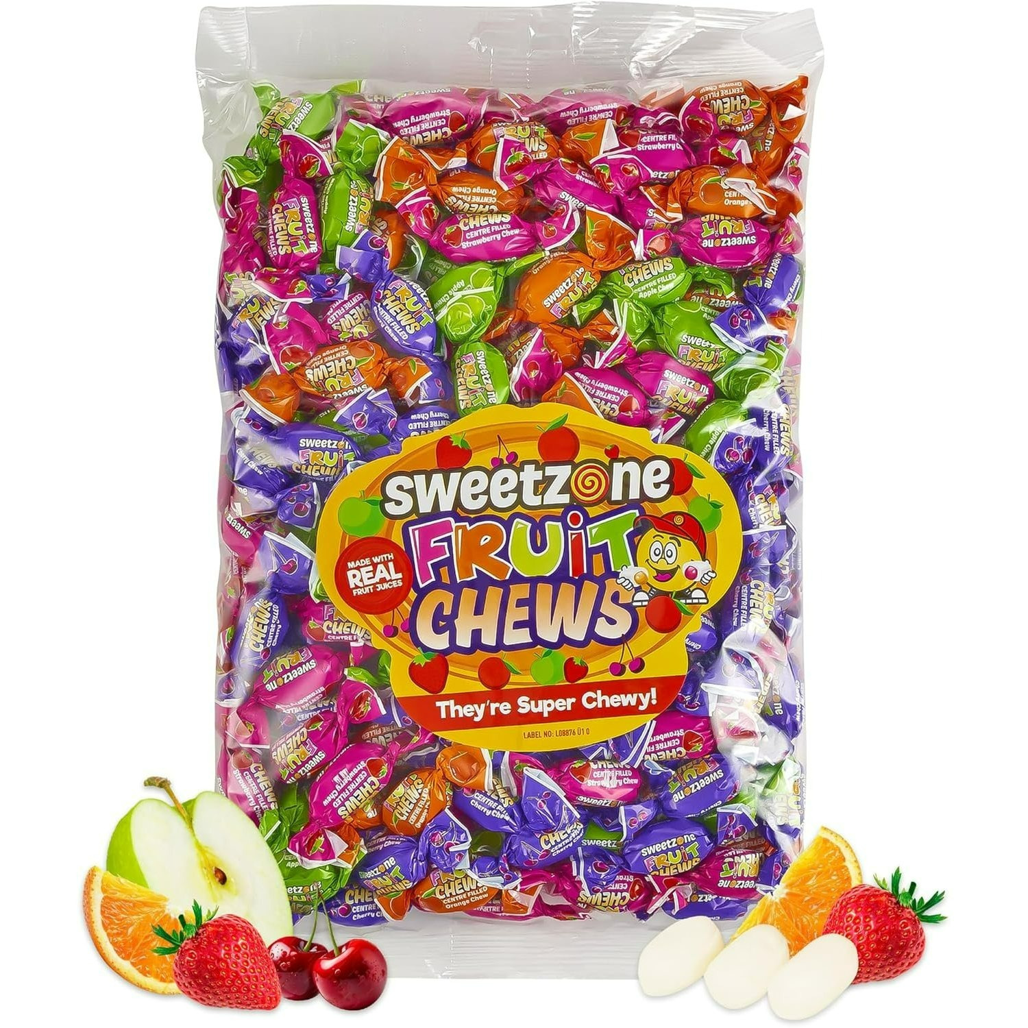 Sweetzone Mega Stix & Fruit Chews Combo – 2 x 1kg Bags - Image 5