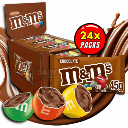 M&M's Milk Chocolate Bites Bags 24 x 45g