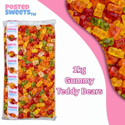 Gummy Teddy Bears 1kg Bulk Bag