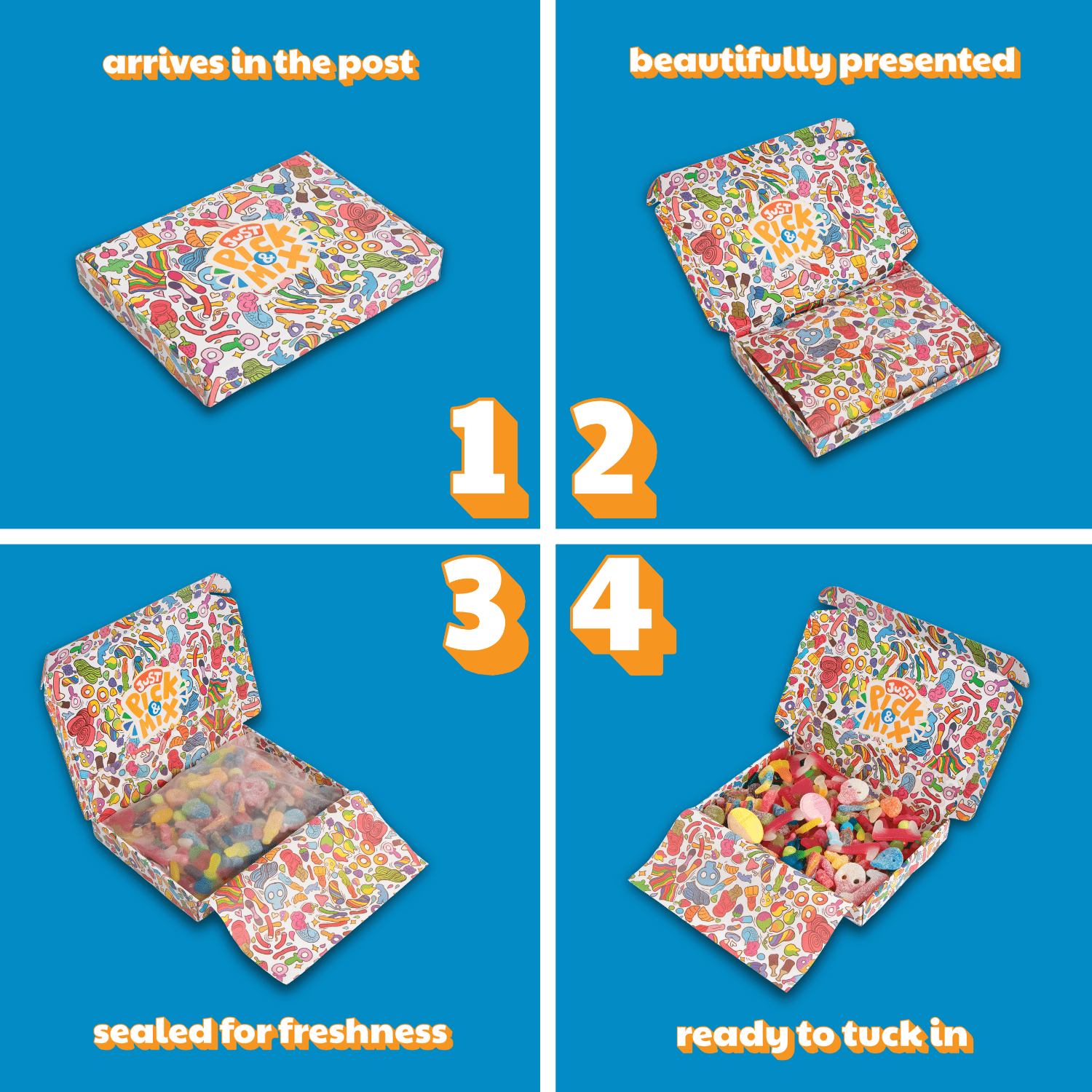 Super Selection 900g Sweets Gift Box - Image 5