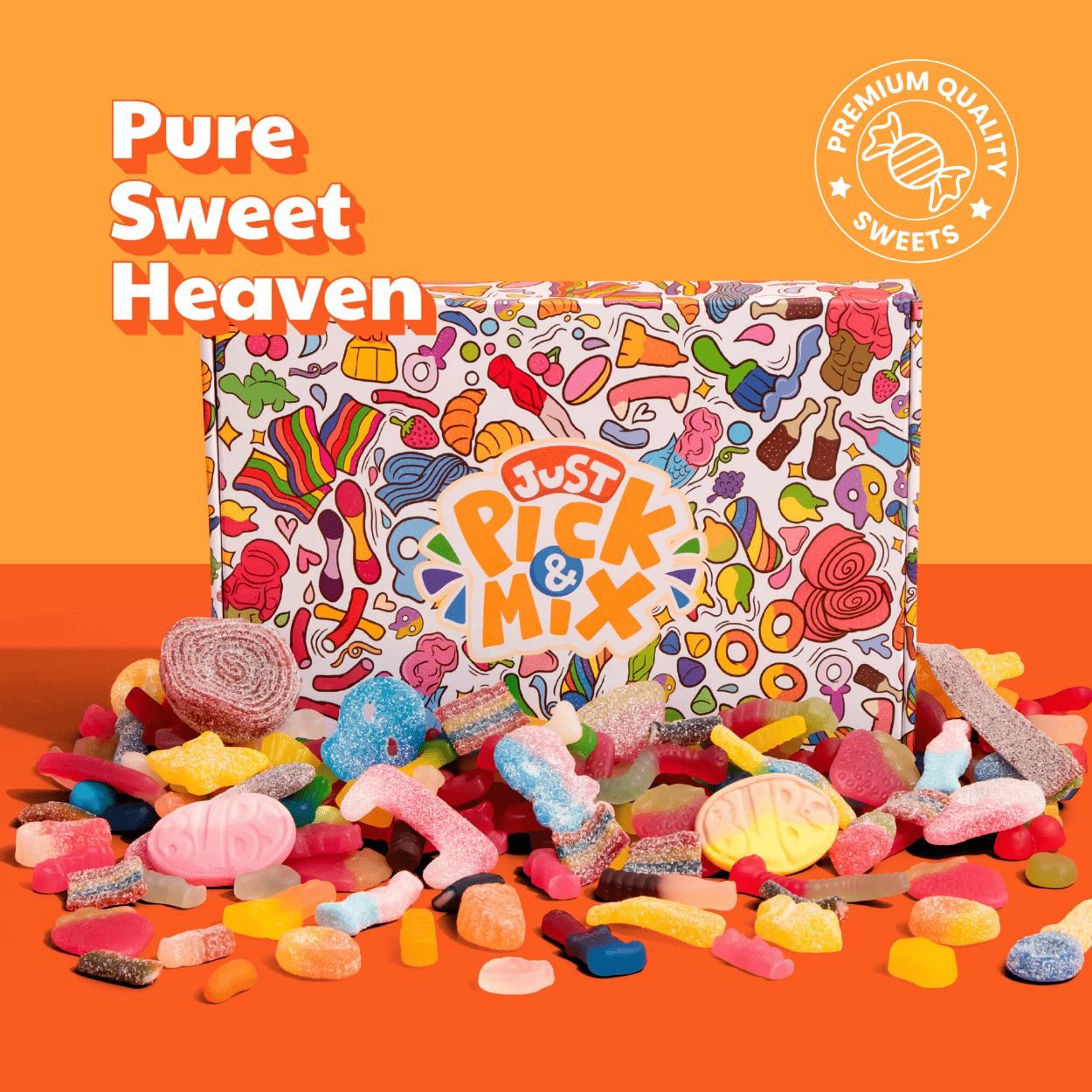 Super Selection 900g Sweets Gift Box - Image 7