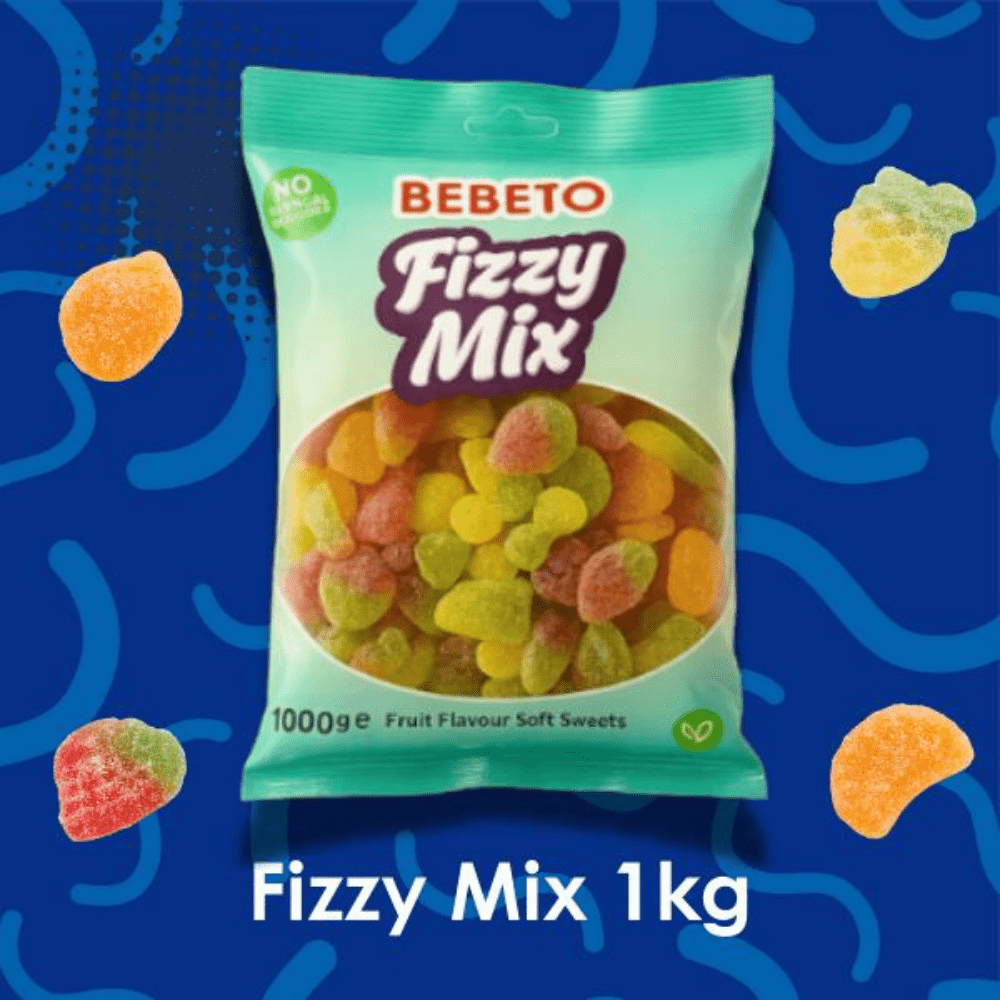 Bebeto 2KG Mixed Bundle Gummy & Fizzy Treats - Image 3