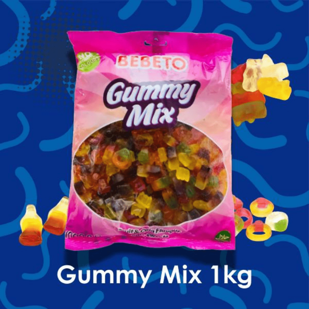 Bebeto 2KG Mixed Bundle Gummy & Fizzy Treats - Image 4