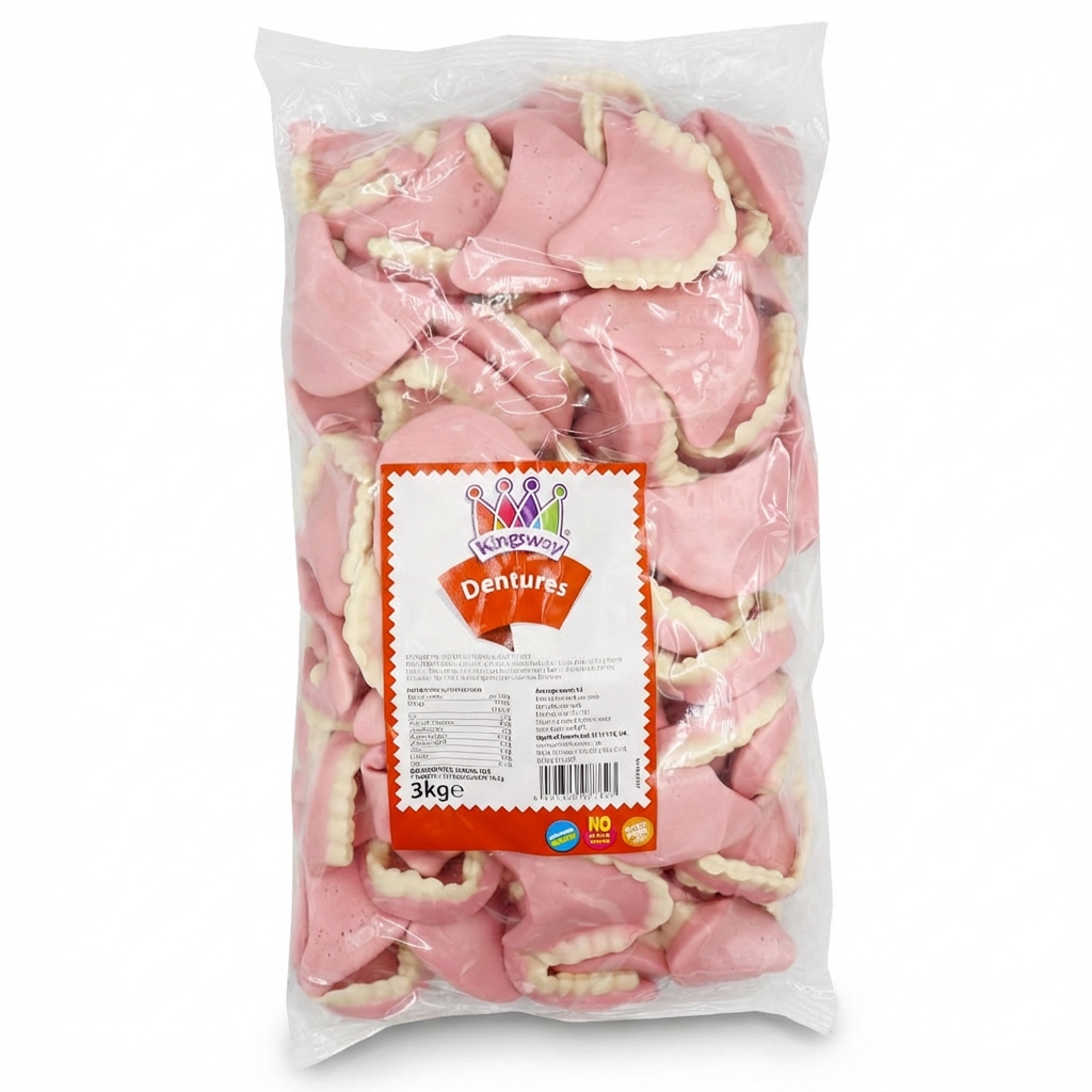 3kg Kingsway Strawberry and Cream Dentures