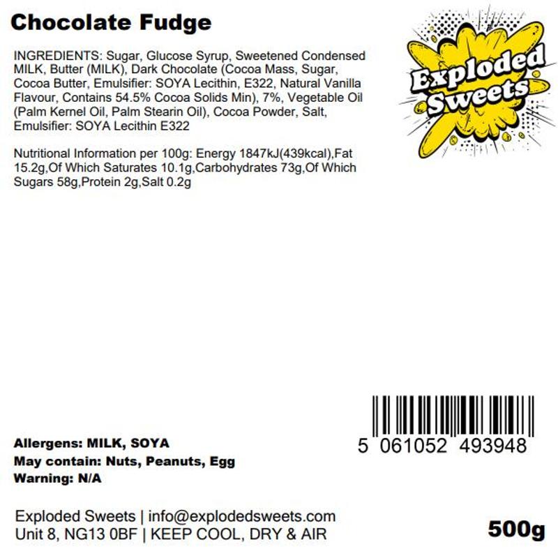 Chocolate Fudge Bucket (500g) - Image 5