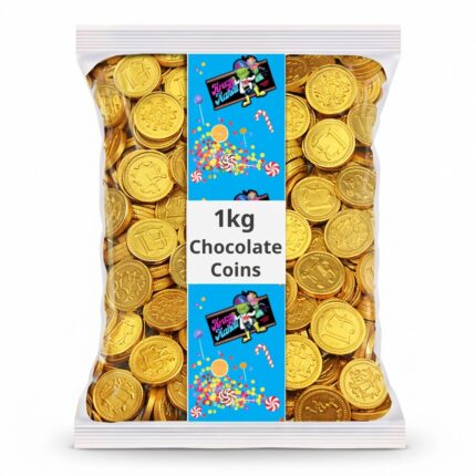 1kg Krazy Kandi Milk Chocolate Coins