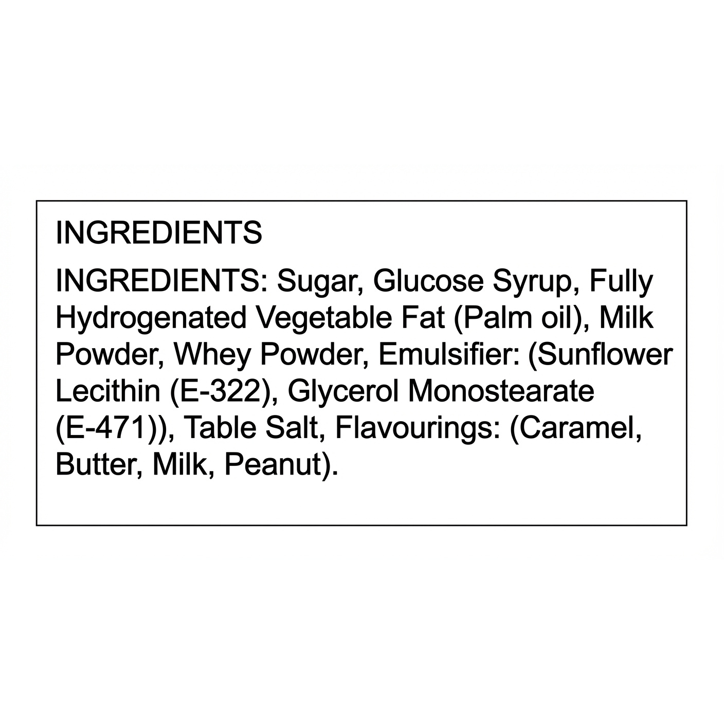 1kg Yummys Peanut Caramel Toffee - Image 2