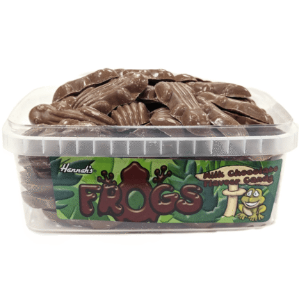 Hannahs Chocolate Frogs 600g Resealable Tub