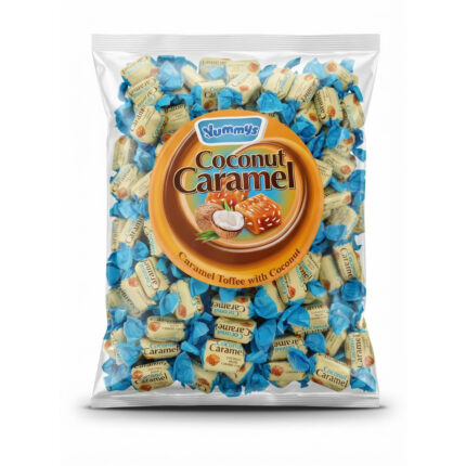 Yummys Coconut Caramel Toffees – 1kg Bulk Bag