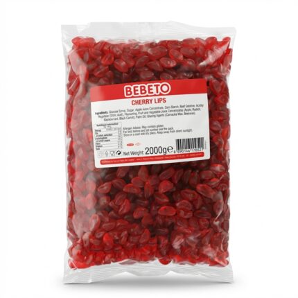 2kg Bebeto Cherry Lips Gummy Sweets